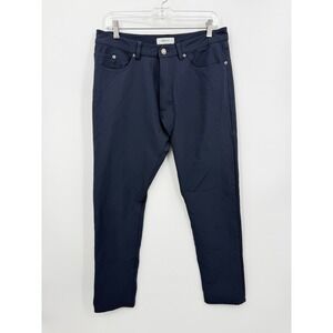 Olivers Passage Pant Men 32x 30.5 Navy Blue Stretch 5-Pocket Technical Trousers